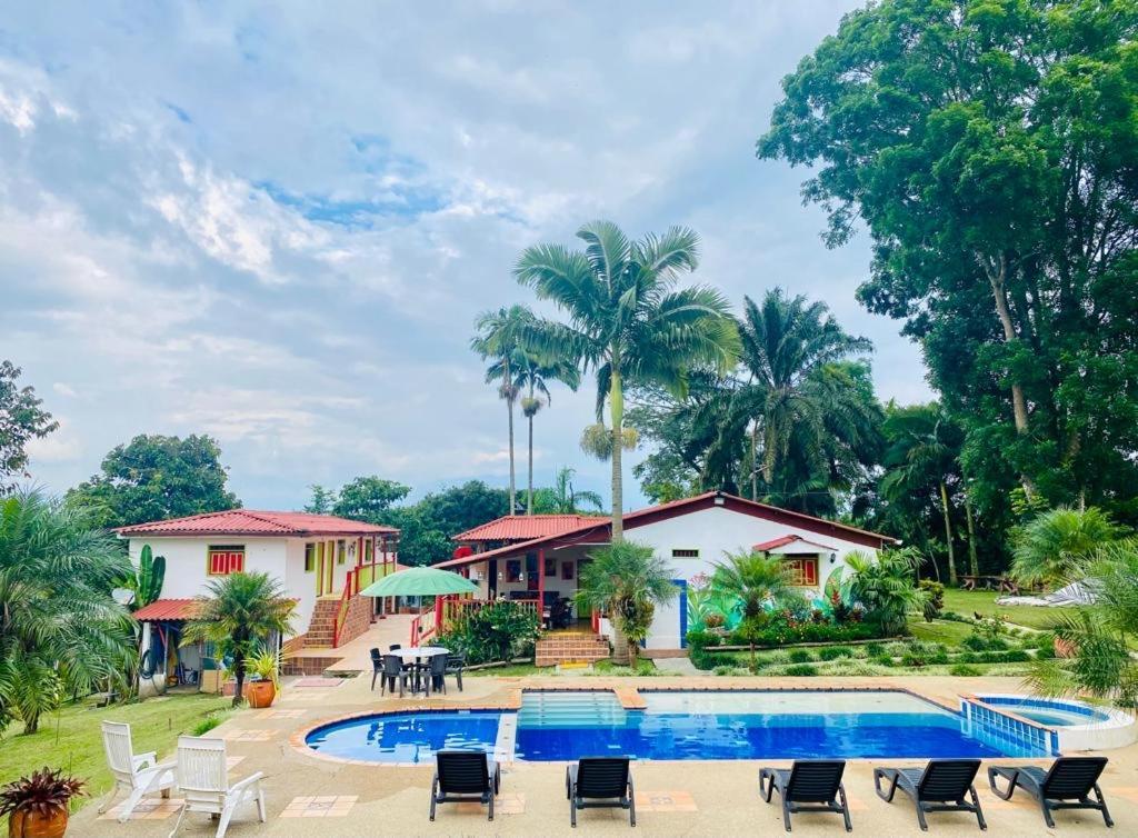 Finca Hotel El Laurel - Parque Del Cafe Montenegro Dış mekan fotoğraf